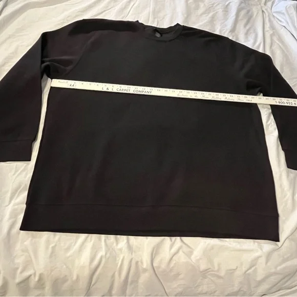 Joe Boxer 2X Black Sweatshirt - Picture 4 of 5